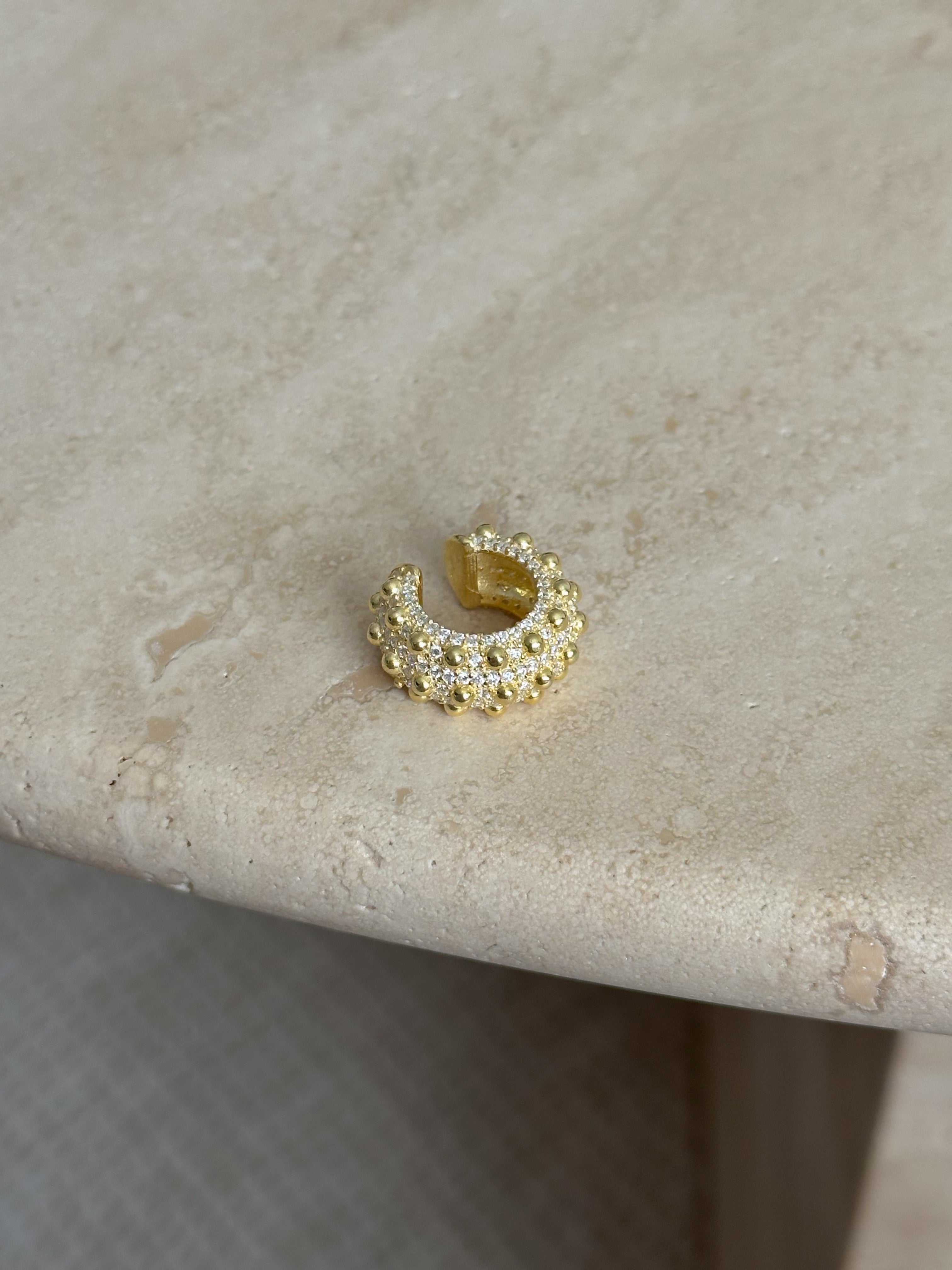 925 | Big Bubble Earcuff