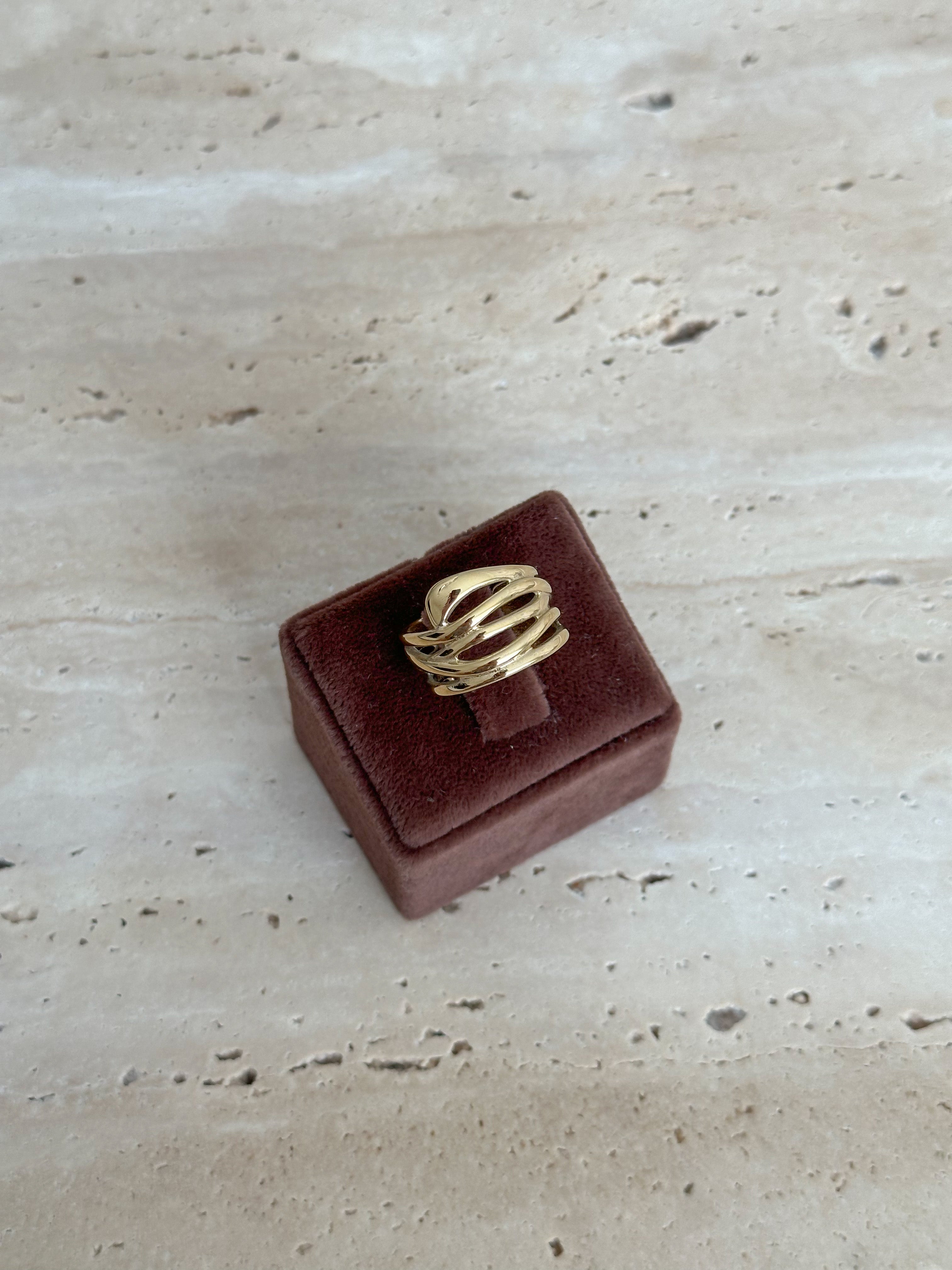 Çelik | Spiral Yüzük