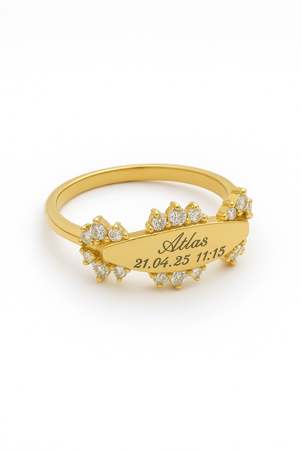 925 | Taşlı Anı Yüzük