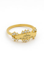 925 | Taşlı Anı Yüzük